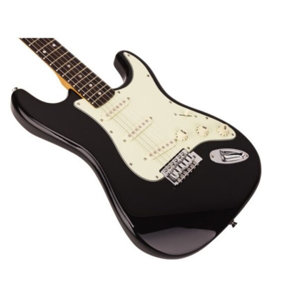 SX Stratocaster Elektro Gitar (Black)SST62+BK - Görsel 3